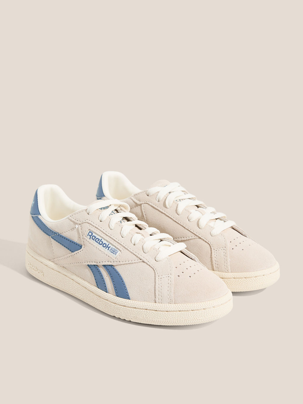 Женские кеды REEBOK CLUB C GROUNDS UK Артикул 4493632, бледно-серый