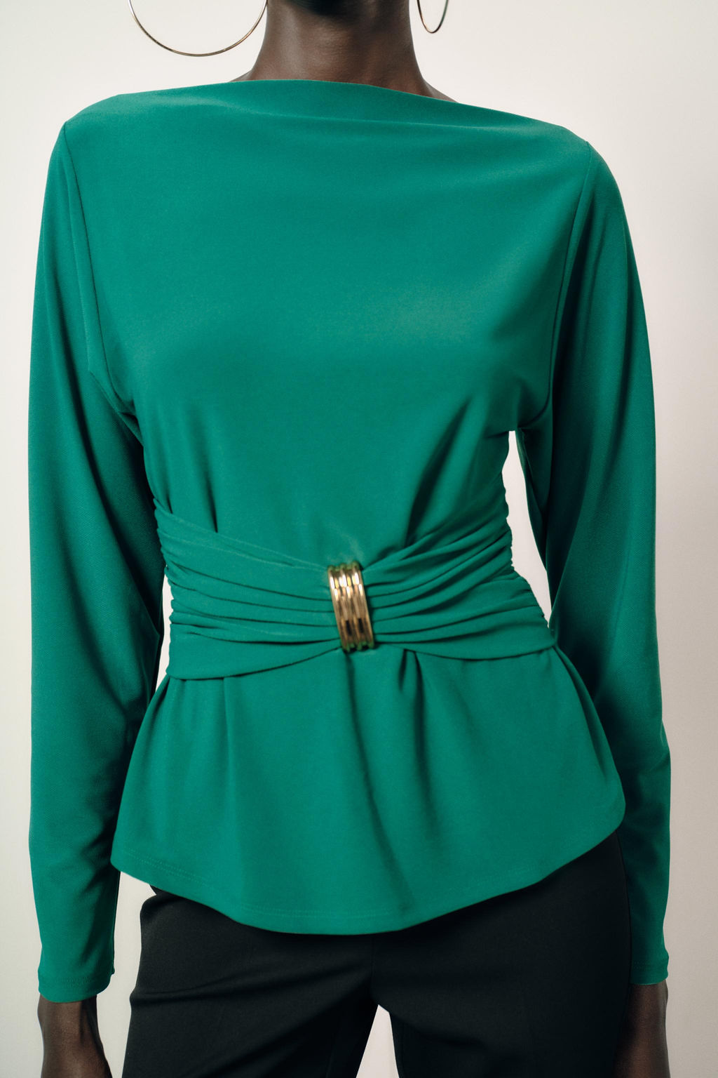 DRAPED WAIST TOP - Zara фото 3