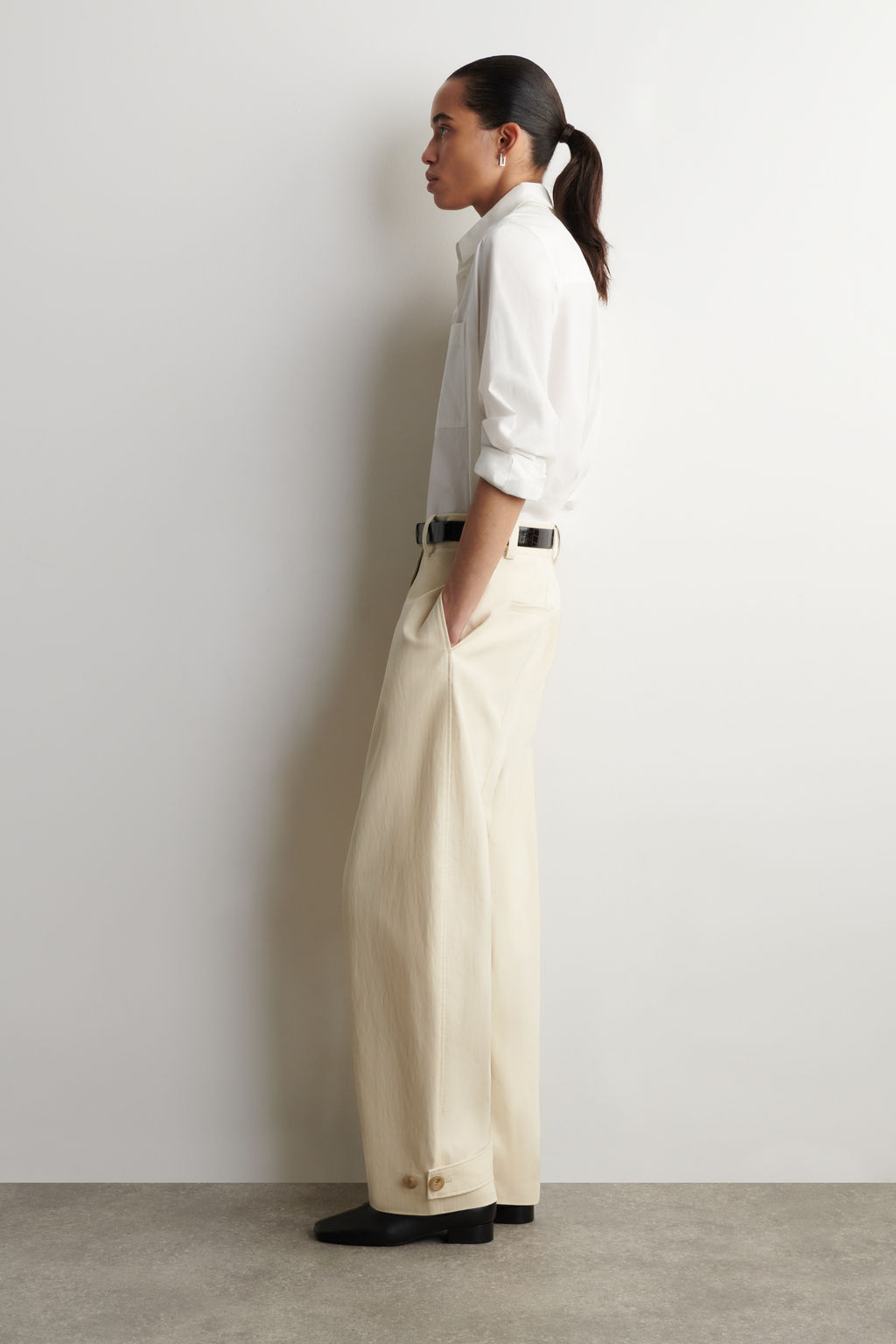 PANTAL?N UTILITY DE ALGOD?N BARREL LEG - H&m фото 5