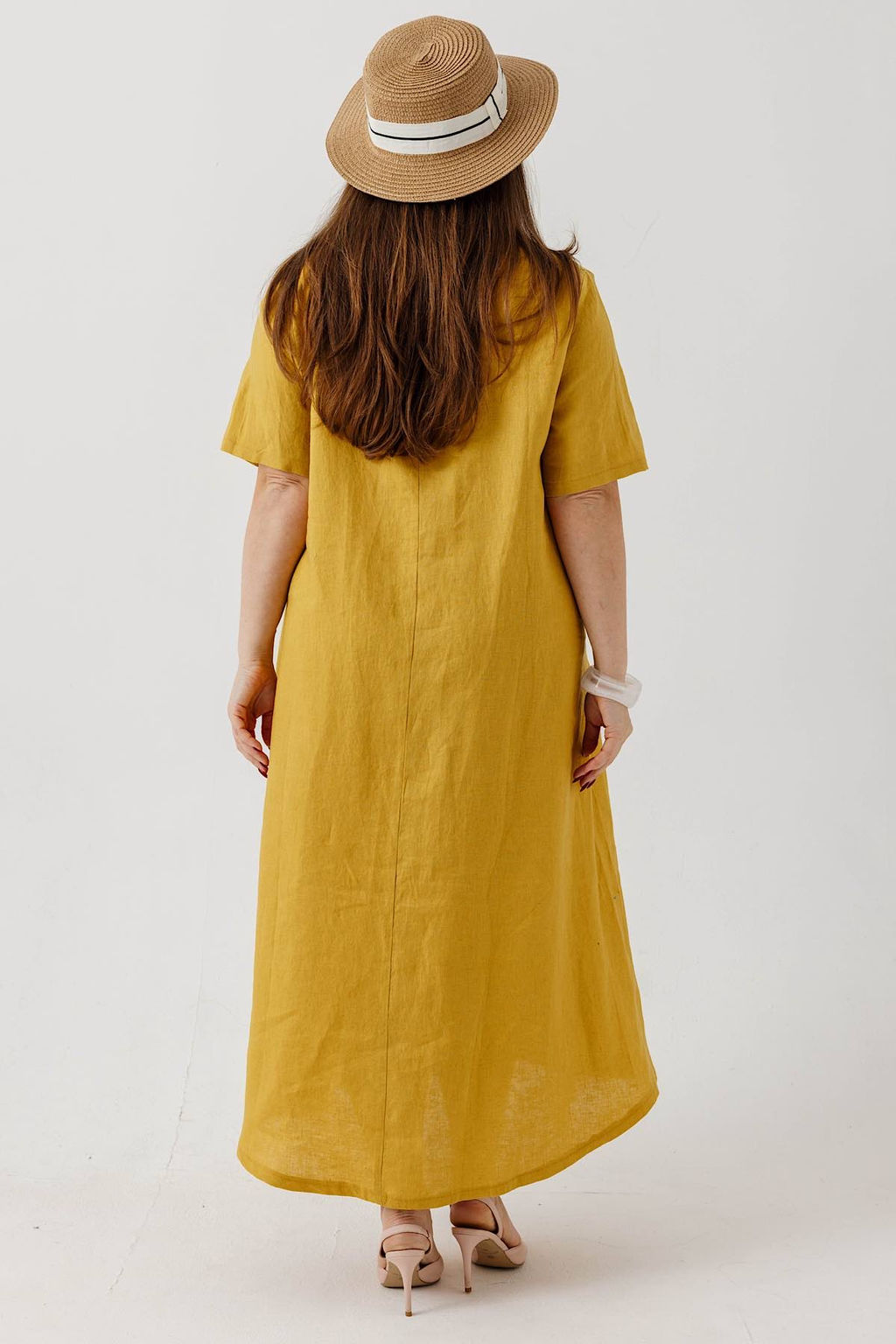 Платье 8808-6/02/Желтый