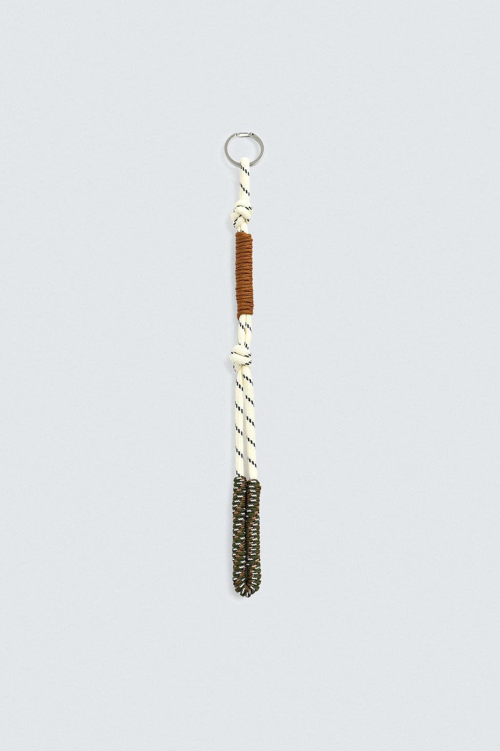 CONTRAST CORD KEY RING