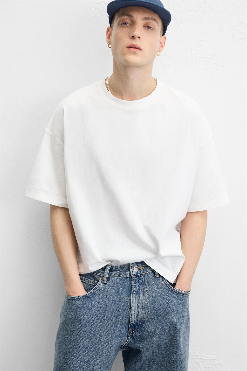 BASIC BOXY FIT T-SHIRT - Zara фото 44