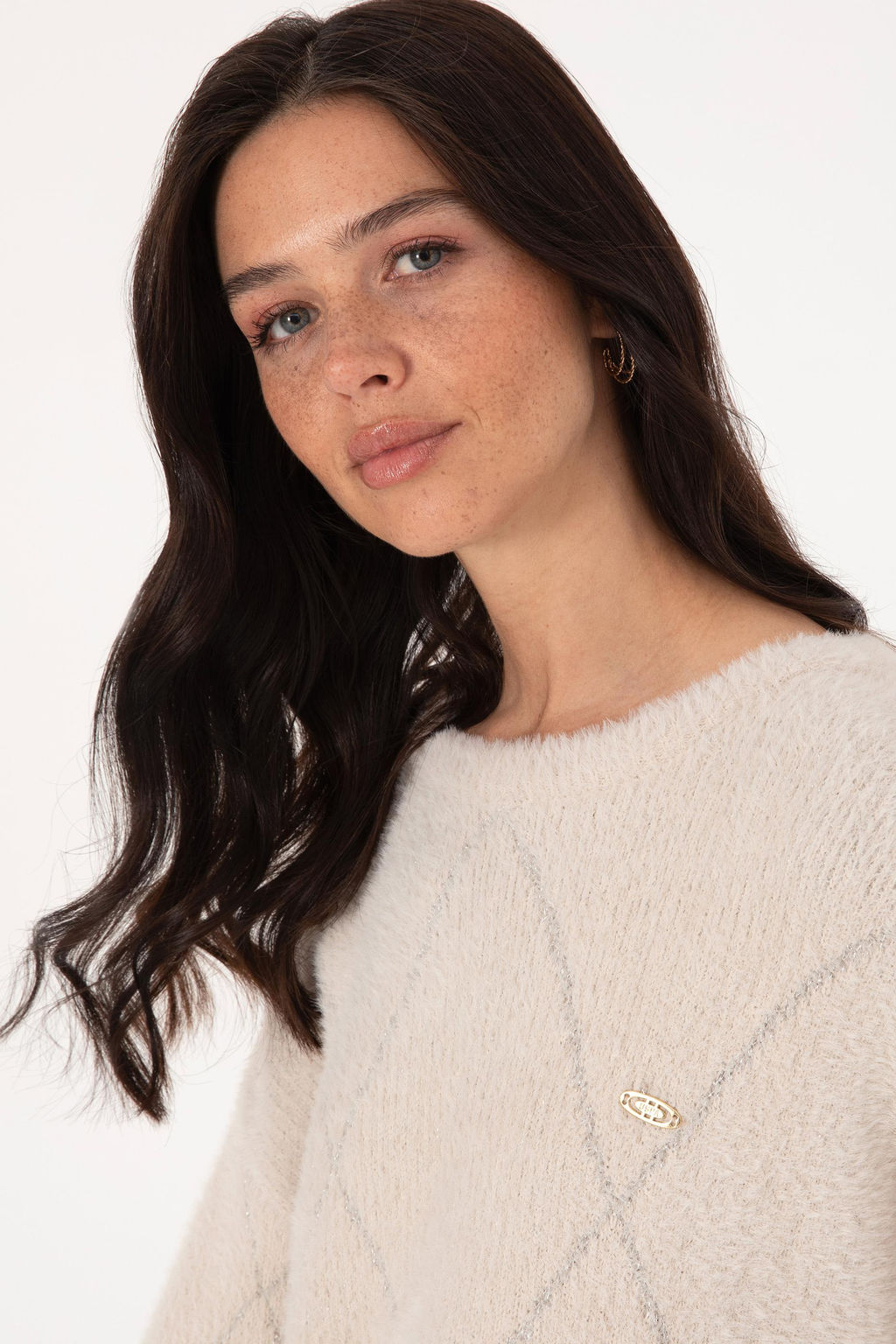 Kad_n Ta_ Bisiklet Yaka Kazak - U.s. polo assn фото 2