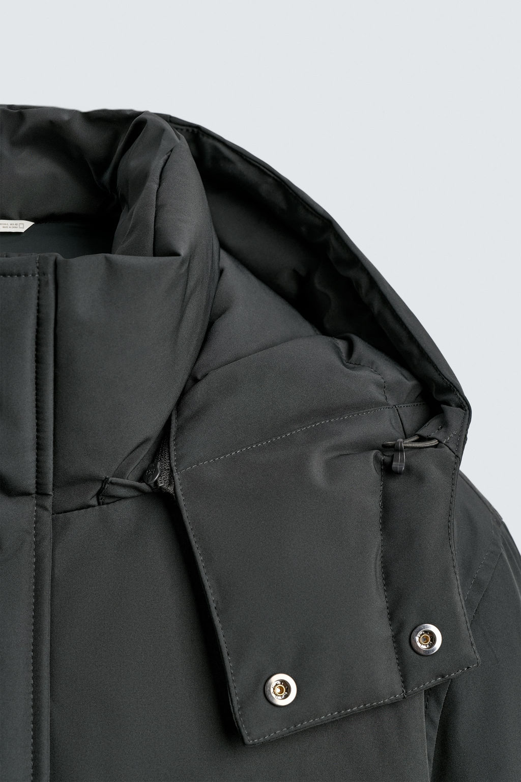 LONG QUILTED JACKET - Zara фото 10
