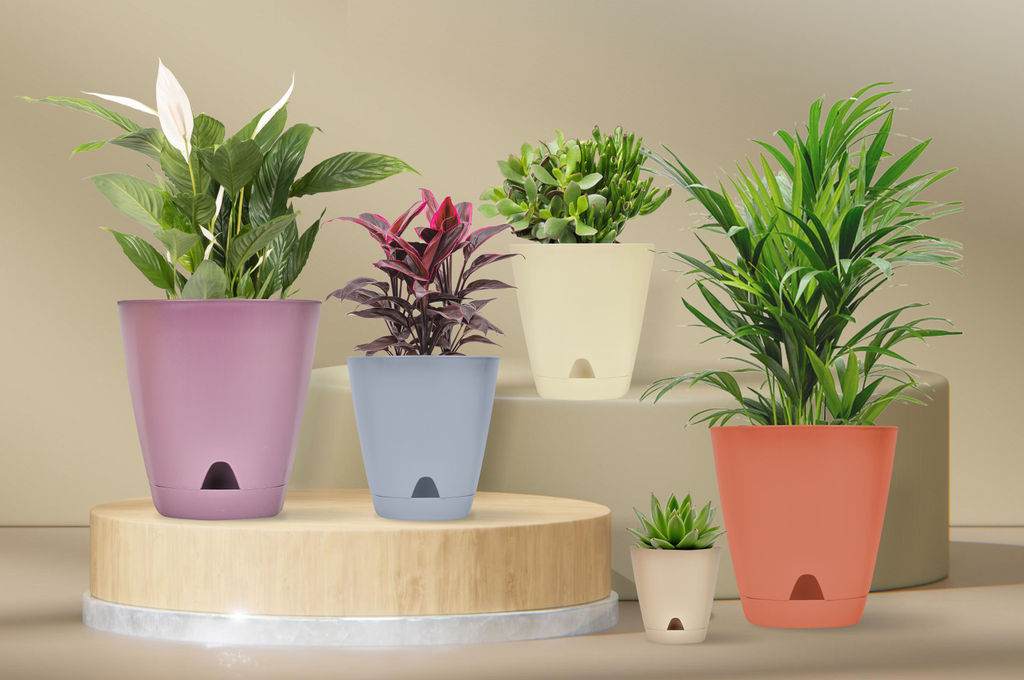 Горшок для цветов Amsterdam, d- 140, 1,35 л, арт. ING6199, ING6299