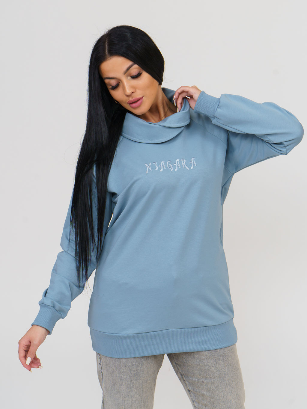 0055 Туника "Серый"