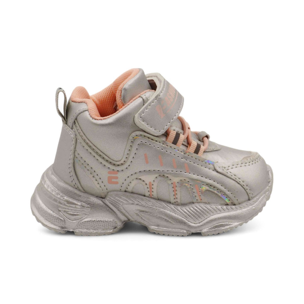 Кроссовки детские высокие С8985-15 серебряные - Sport фото 2
