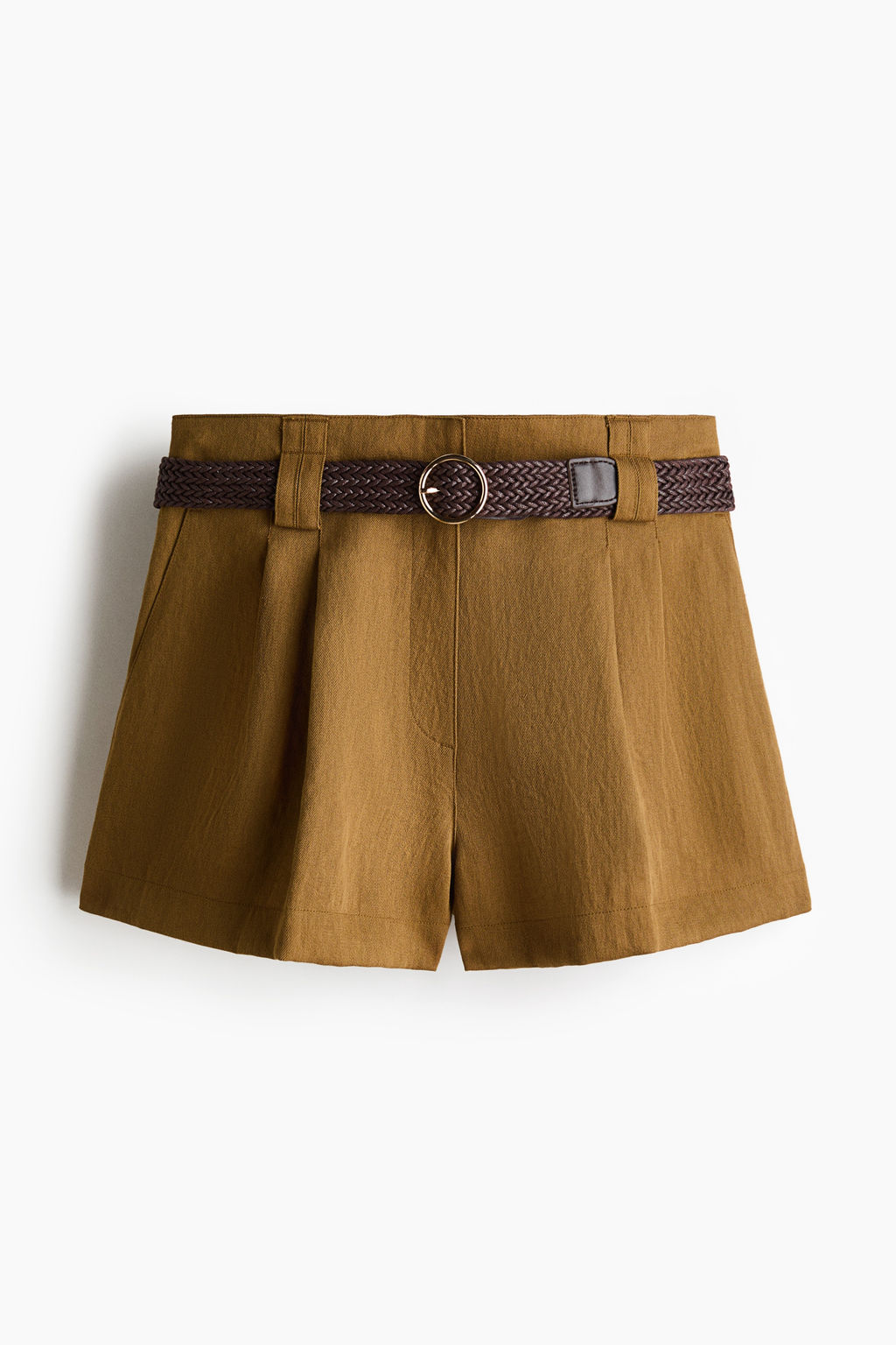 Pantal?n corto sastre con cintur?n - H&m фото 8