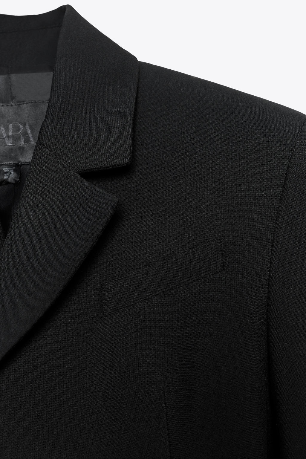 ZW COLLECTION TAILORED BUTTON BLAZER - Zara фото 7