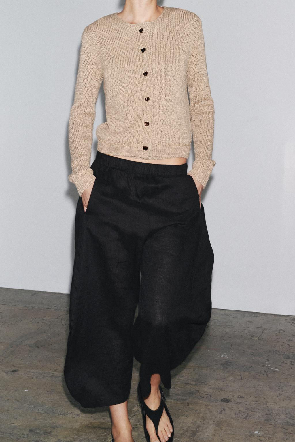 RUSTIC KNIT CARDIGAN - Zara фото 4