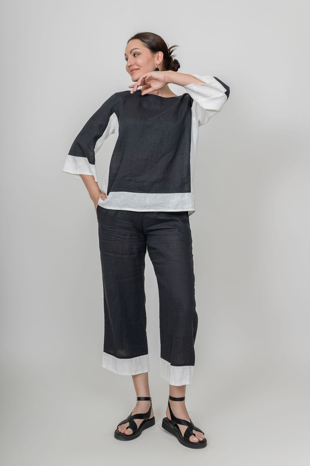 Блуза 100% лен