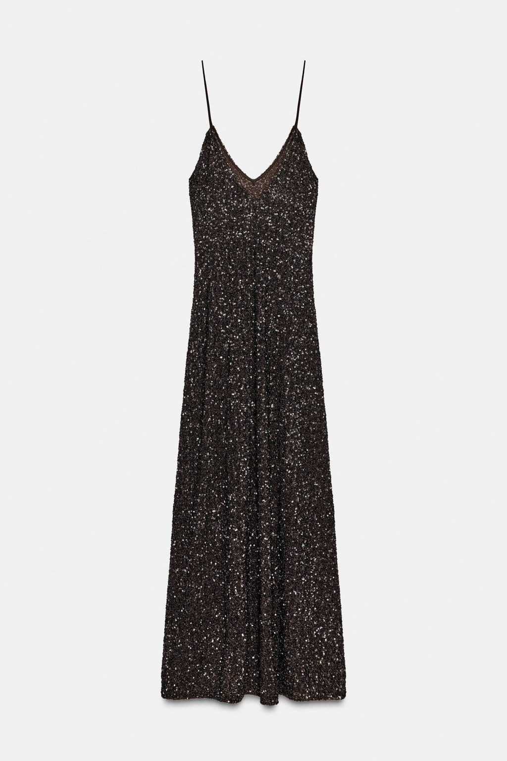 ZW COLLECTION LIMITED EDITION LONG SEQUINNED DRESS - Zara фото 6