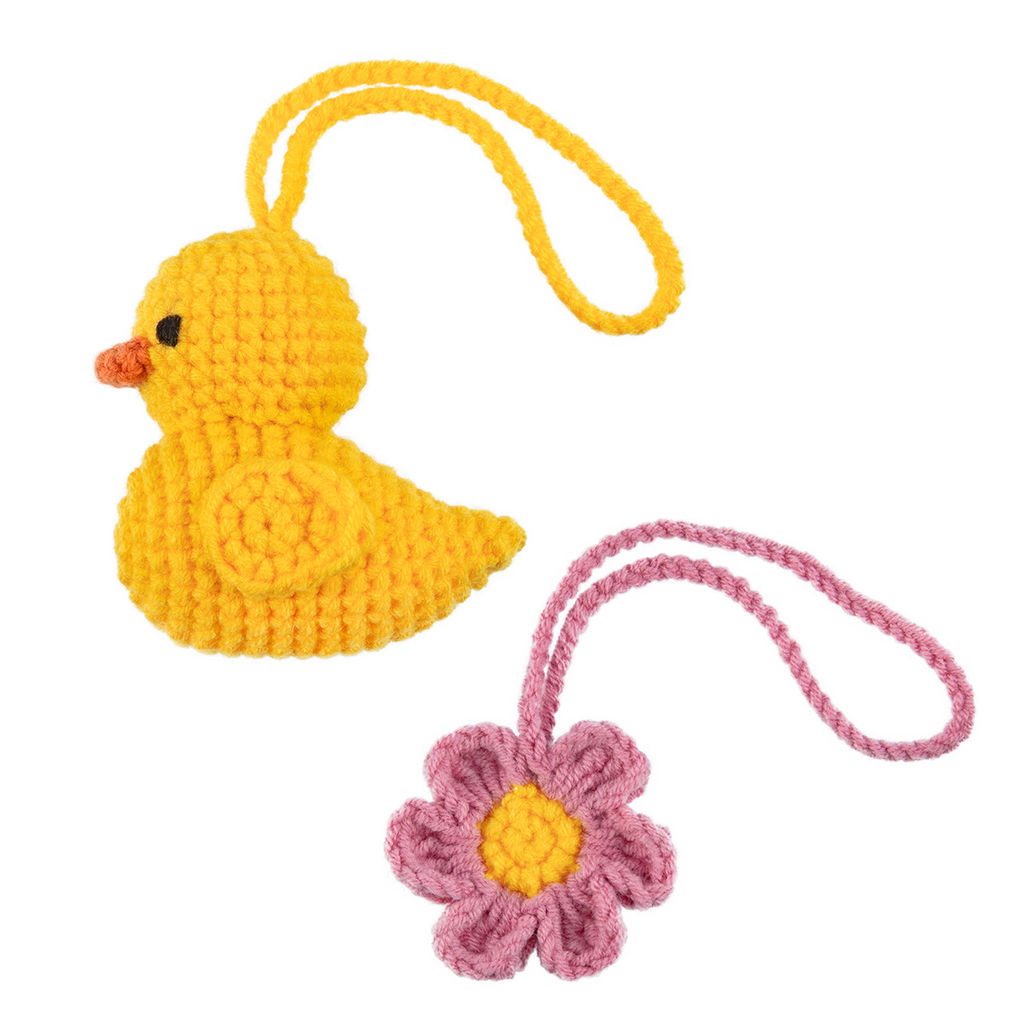 Набор для вязания Miadolla AMG-MN-0152 Уточка и цветок  фото 5