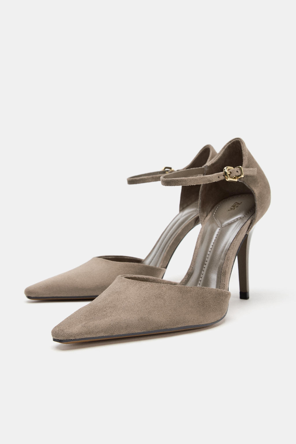 HIGH-HEEL ANKLE STRAP SHOES - Zara фото 4
