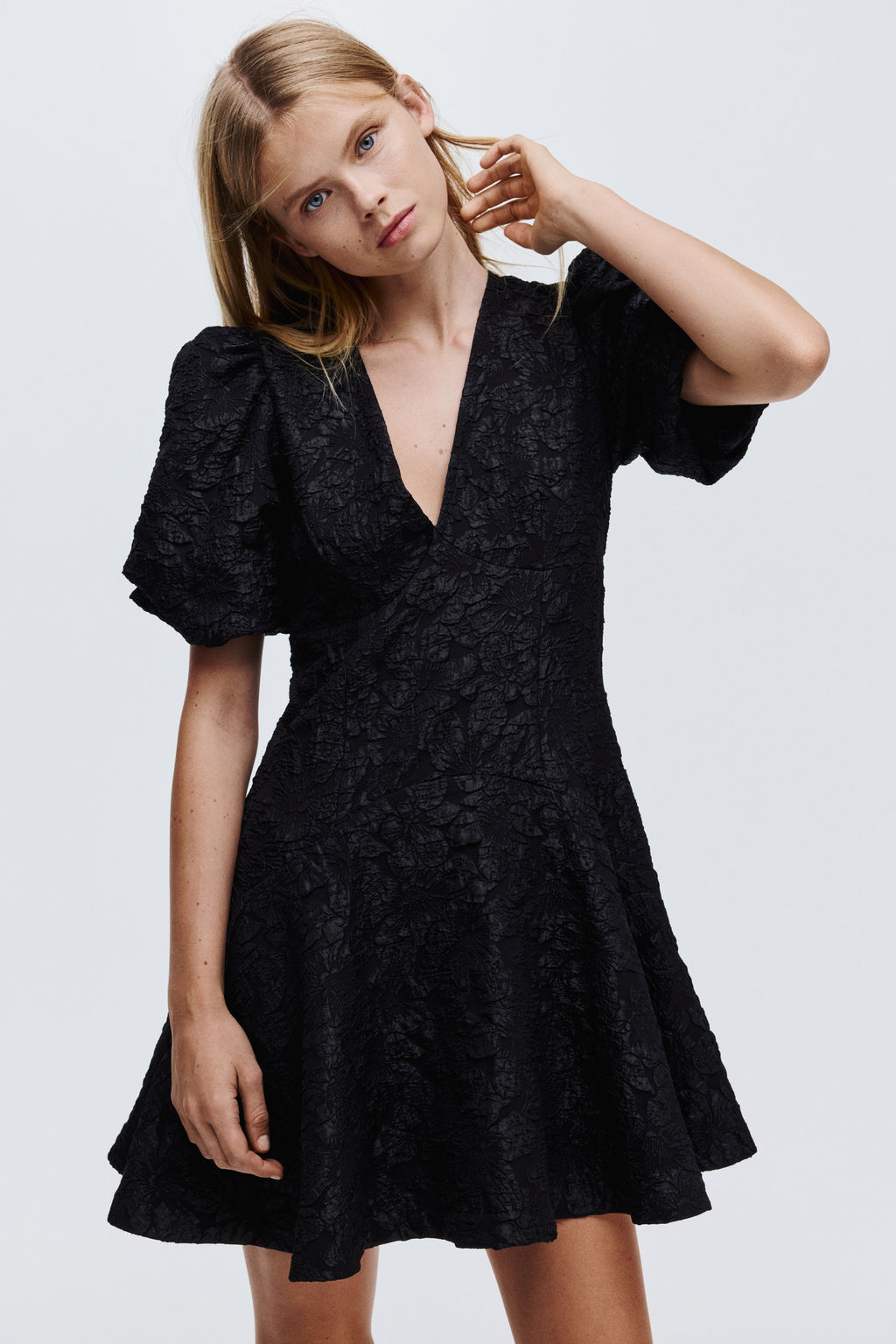 Vestido con manga puffy - H&m фото 4