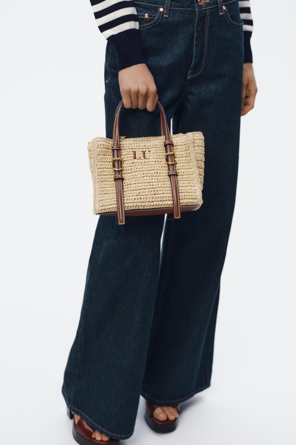 WOVEN MINI TOTE BAG - Zara фото 3