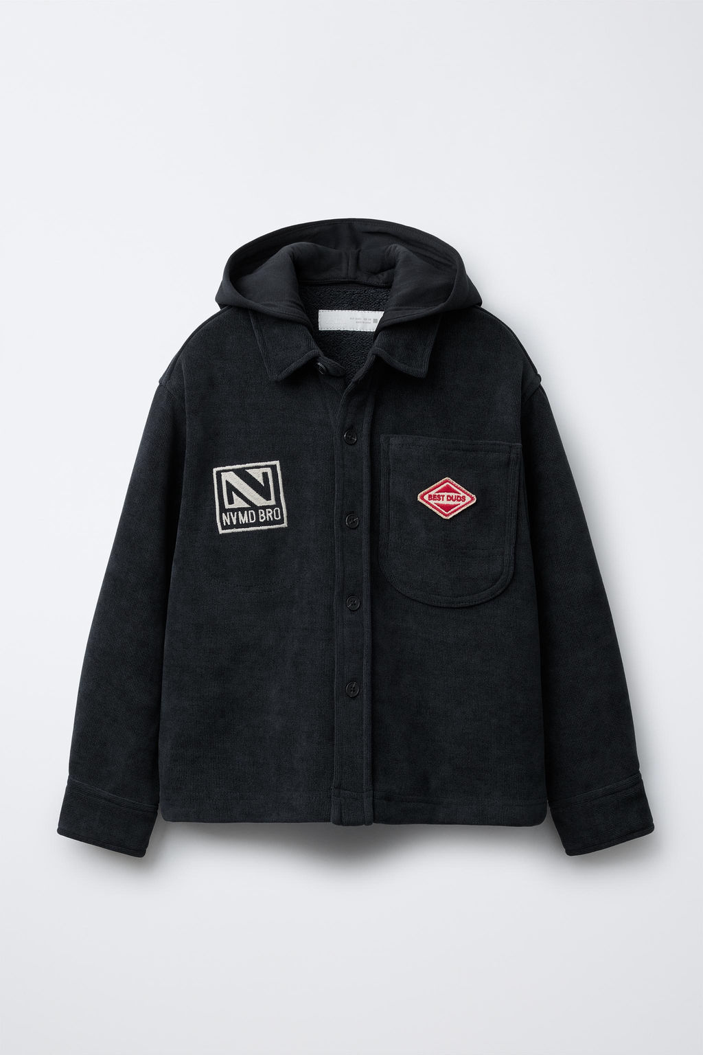 COMFORT CORDUROY FLEECE OVERSHIRT
