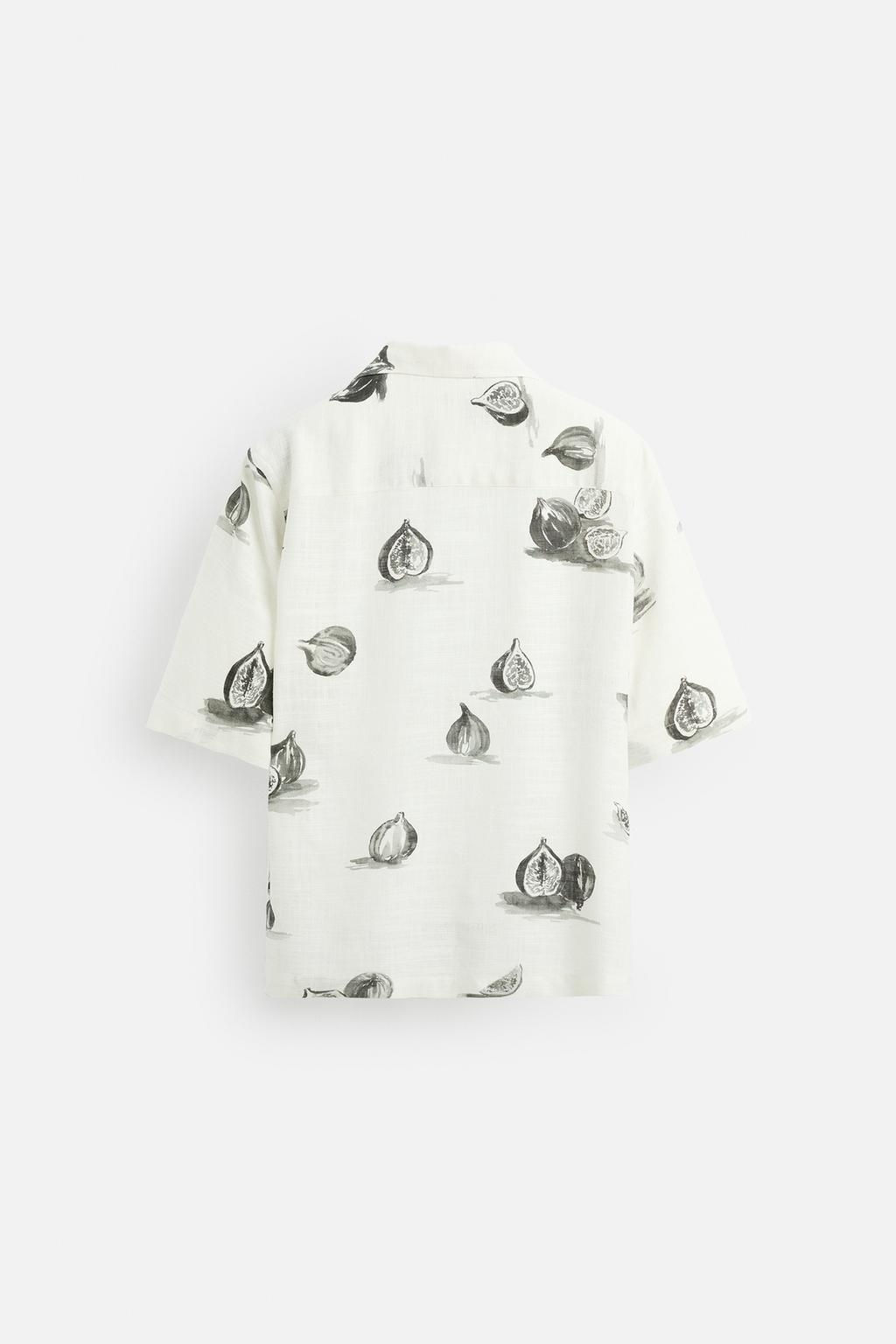 FRUIT PRINT SHIRT - Zara фото 8