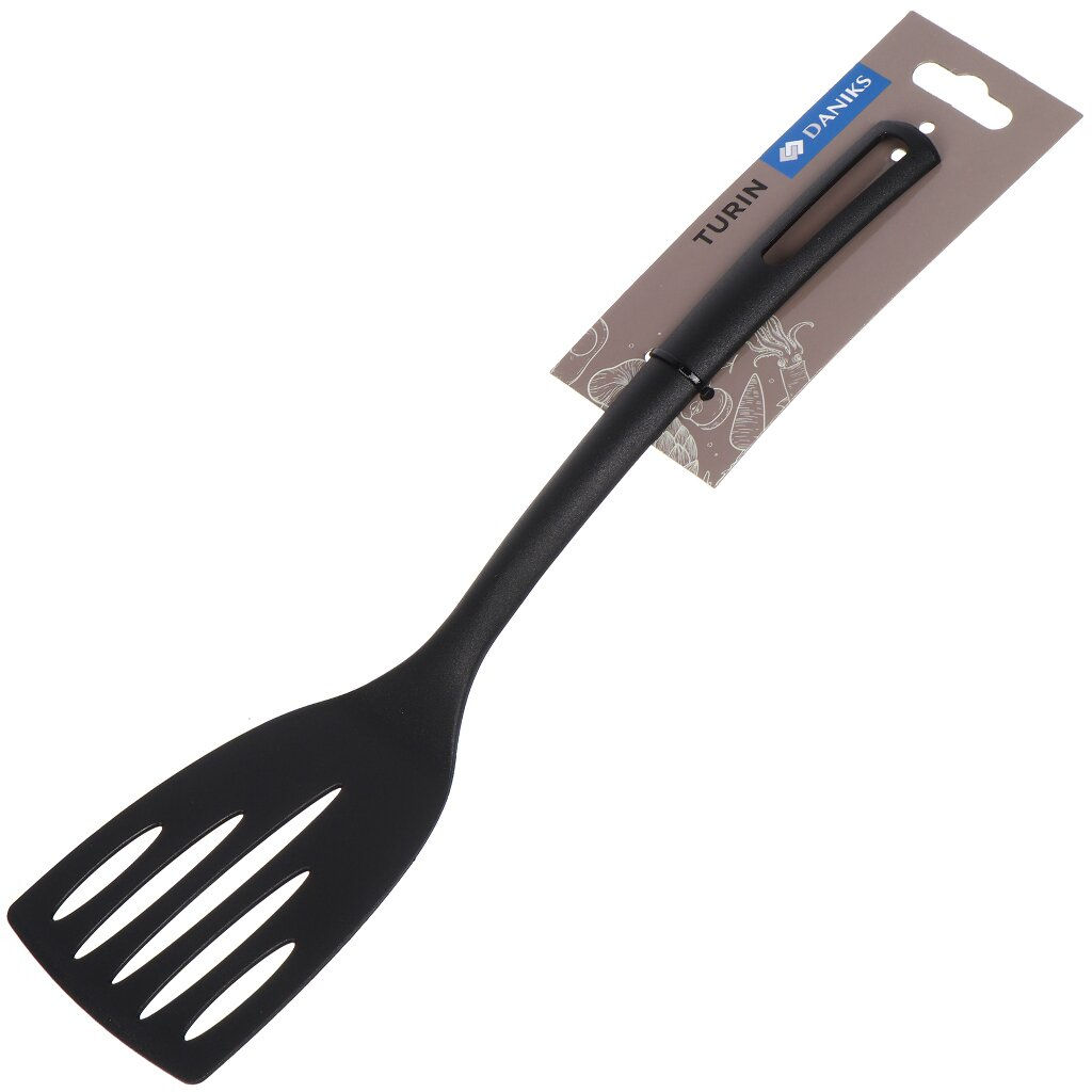 Лопатка кухонная нейлон, навеска, Daniks, Эконом, Turin, YW-KT309-3 (456521)  фото 3
