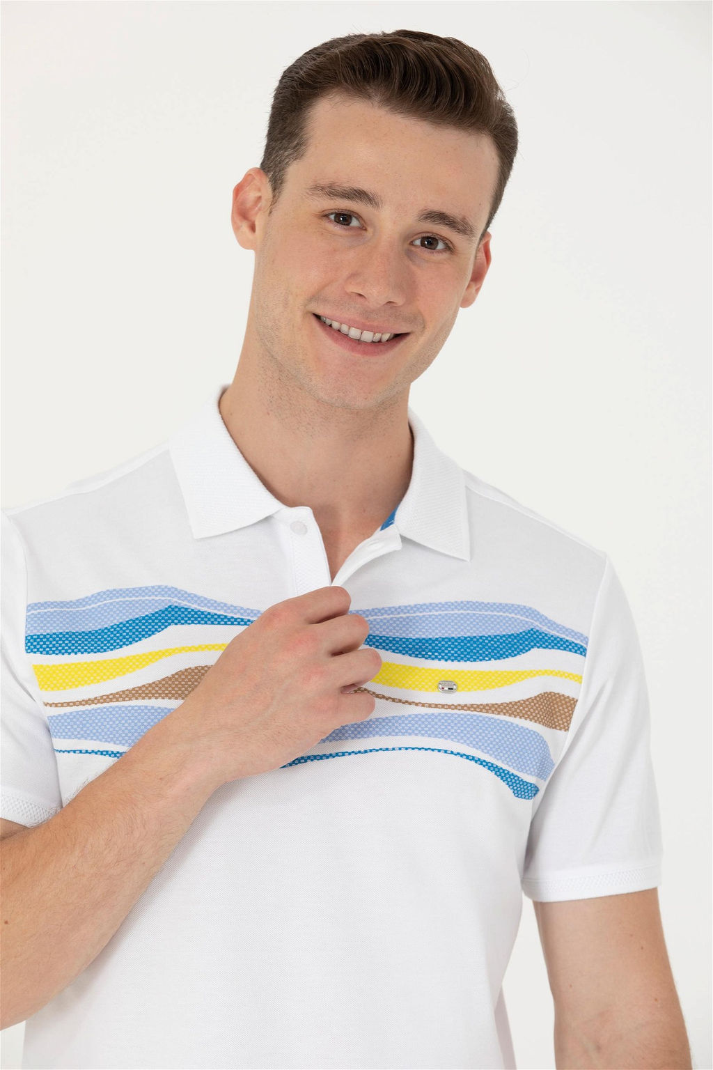 U. S. Polo Assn Мужская футболка поло Saks - U.s. polo assn фото 9