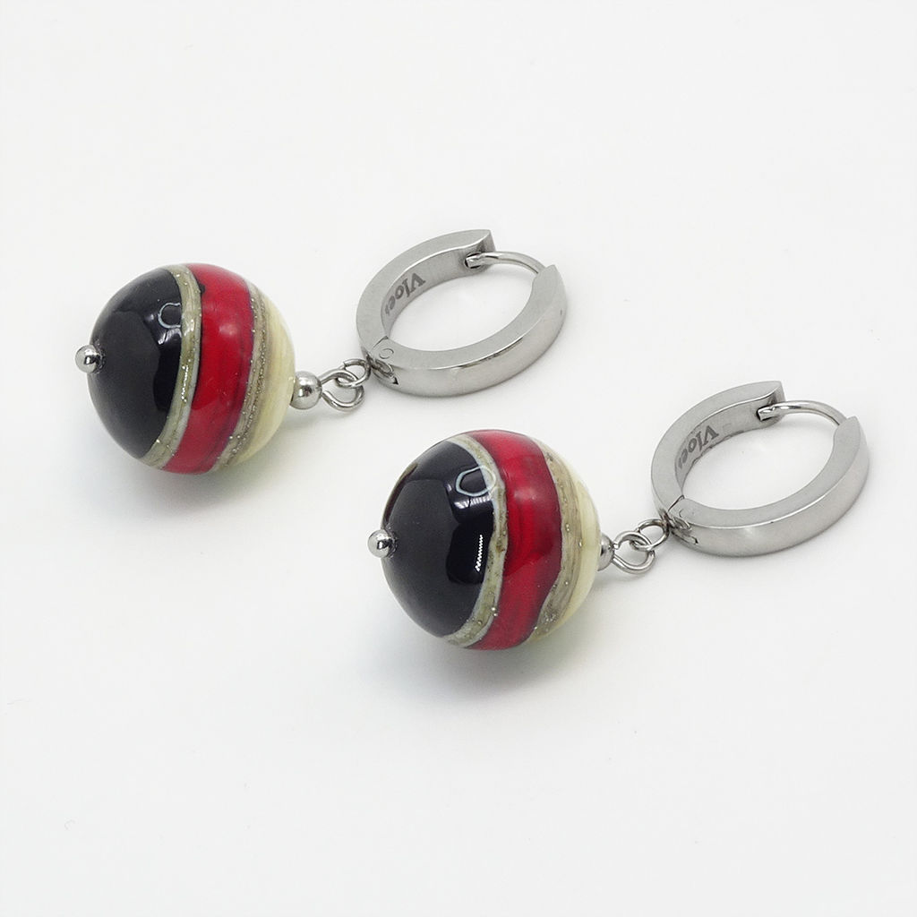 Серьги из муранского стекла IMPULSE LC3439 - Vloes фото 3