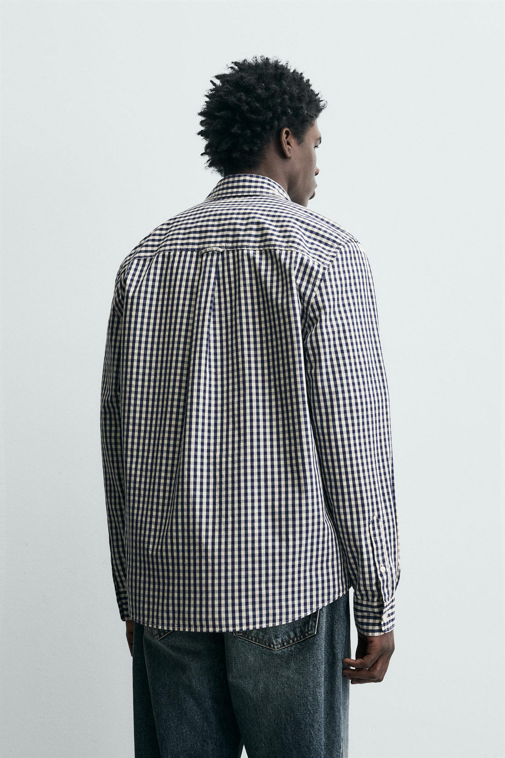 CHECK SHIRT WITH POCKET - Zara фото 3