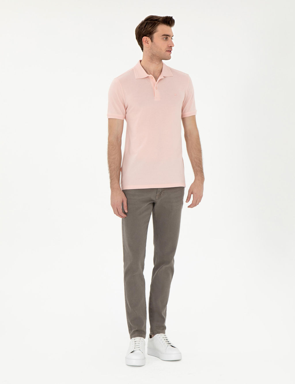 Pudra Slim Fit Basic Ti__rt