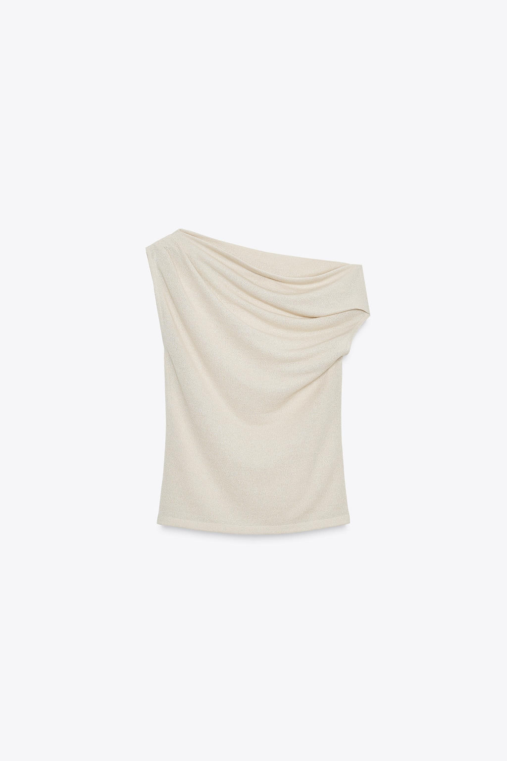 ASYMMETRIC CUT-OUT KNIT TOP - Zara фото 5