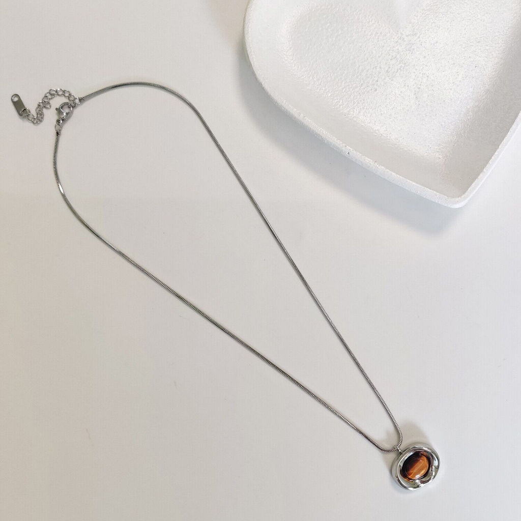 Колье "ТИГРОВЫЙ ГЛАЗ"