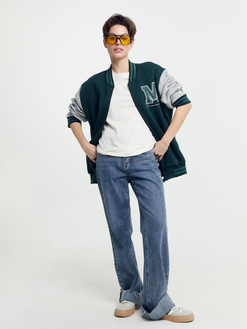 Футболка женская в молочно-белом цвете молочный 112678 - Mark formelle фото 4