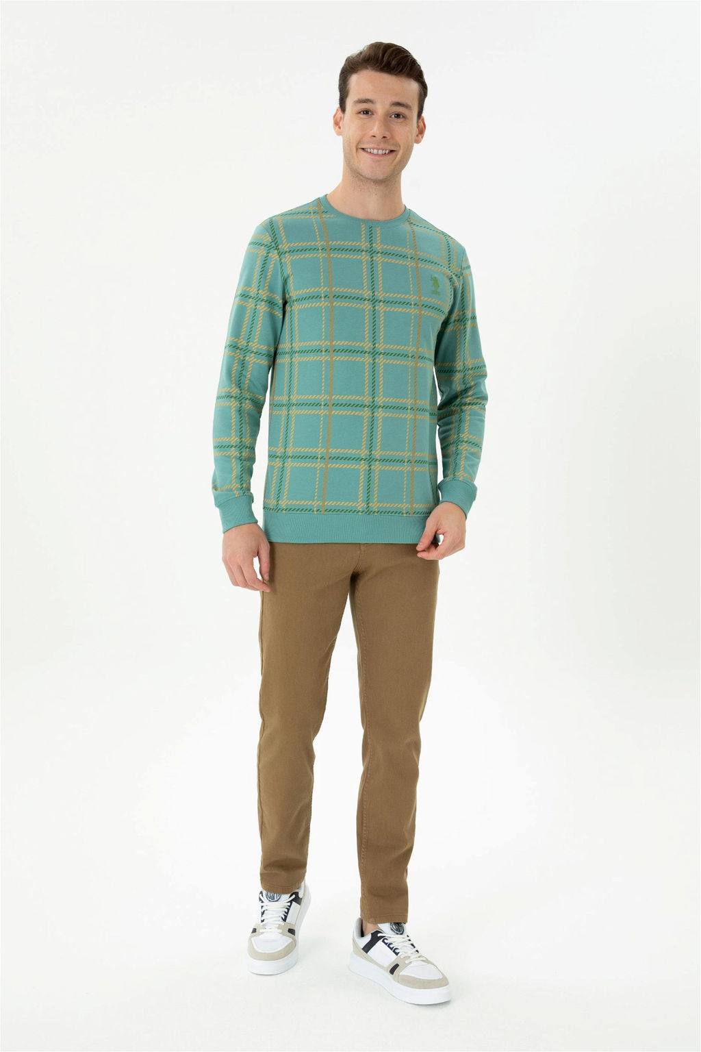 U. S. Polo Assn Мужские брюки из плотной ткани светло-хаки - U.s. polo assn фото 10