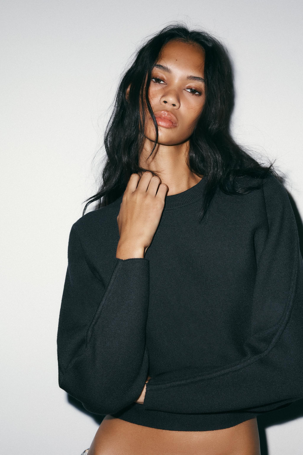 PLAIN KNIT JUMPER - Zara фото 2