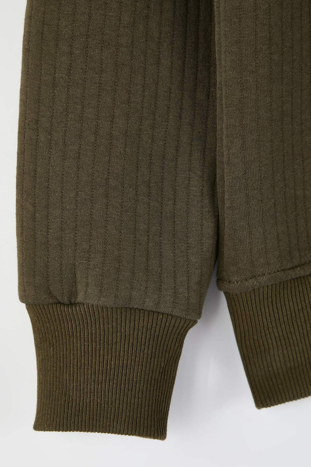 Siyah Regular/Normal Kesim Dokulu Etiket Detayl? Fermuarl? Sweatshirt TMNAW26SW00062 - Trendyolmilla фото 22