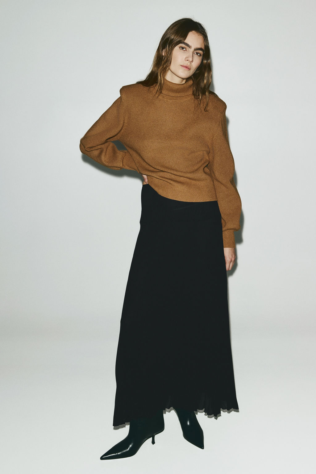 Falda plisada de gasa - H&m фото 2