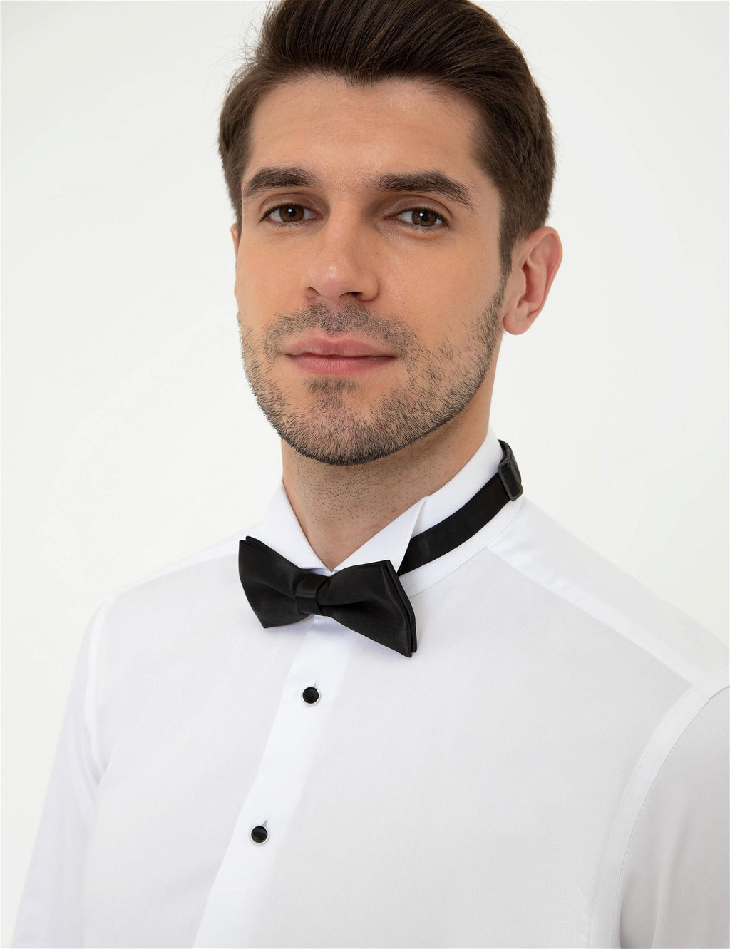 Beyaz Slim Fit Smokin G_mlek - Pierre cardin фото 2