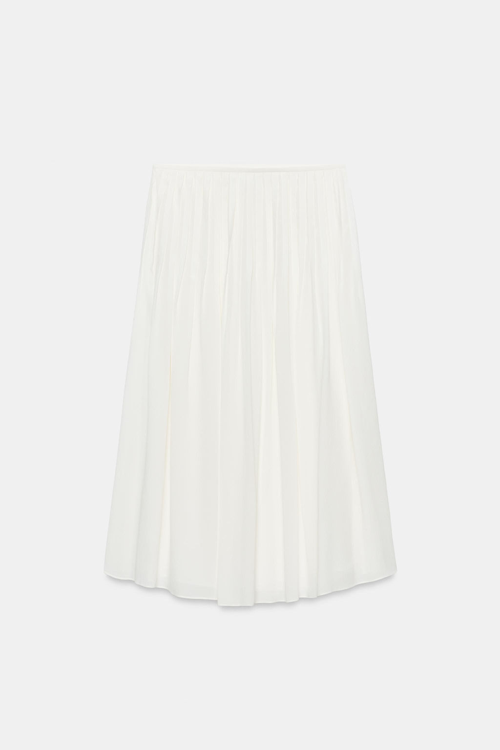 FALDA PLIEGUES ZW COLLECTION / Crudo - Zara фото 3