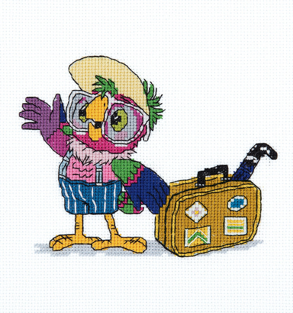 Klart набор для вышивания Союзмультфильм CMF-8-564 На Таити 13.5 х 15.5 см