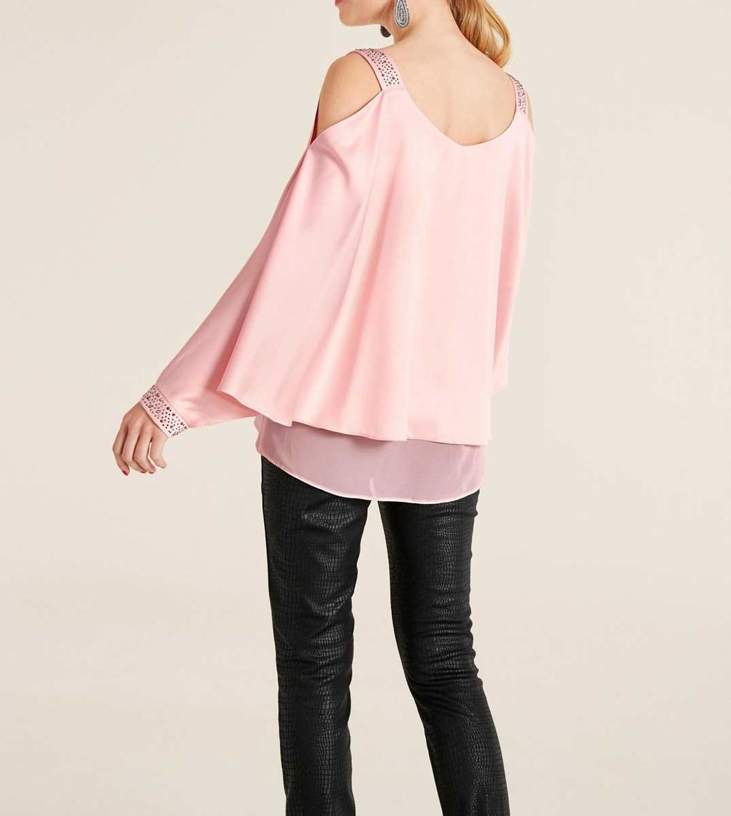 Блузка, розовая - Heine фото 4