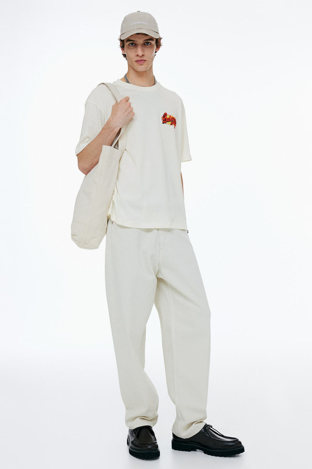 Camiseta con motivo estampado Loose Fit - H&m фото 2