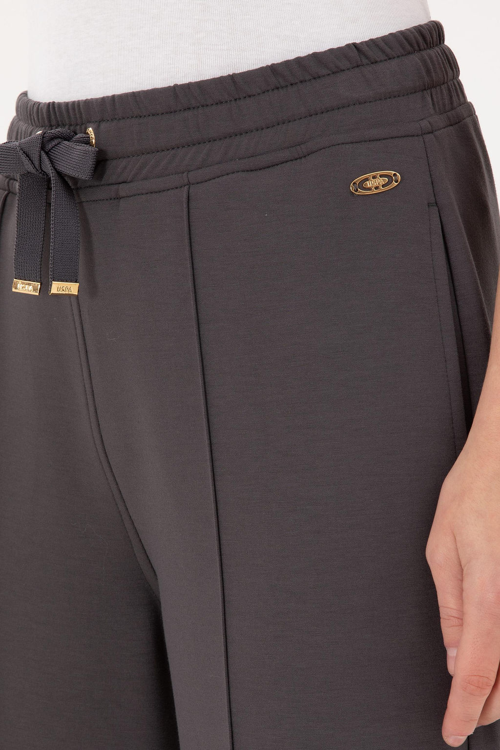 Женские спортивные штаны антрацитового цвета Неожиданная скидка в корзине - U.s. polo assn фото 5