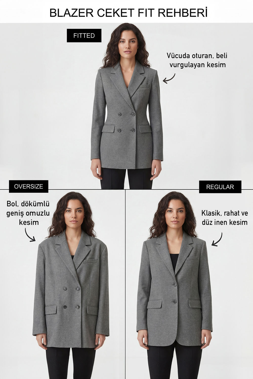 Koyu Kahverengi Fitted/Vucuda Oturan Tek Dugme Dokuma Astarl? Vatkal? Blazer Ceket TWOSS26BC00001