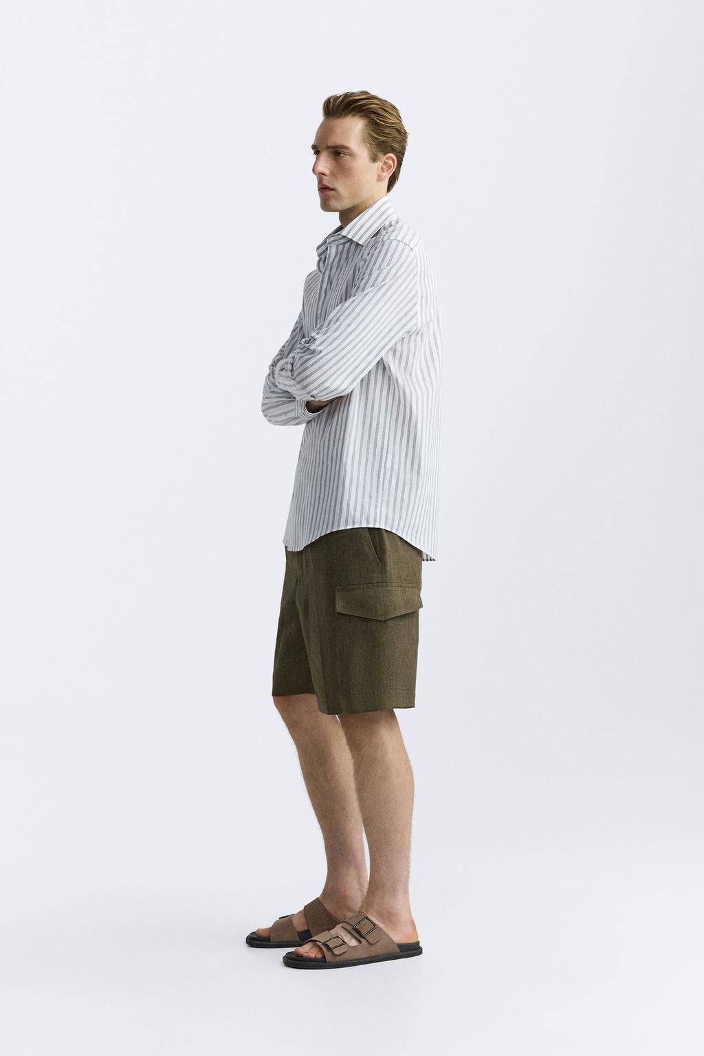 STRIPED SHIRT - Zara фото 4