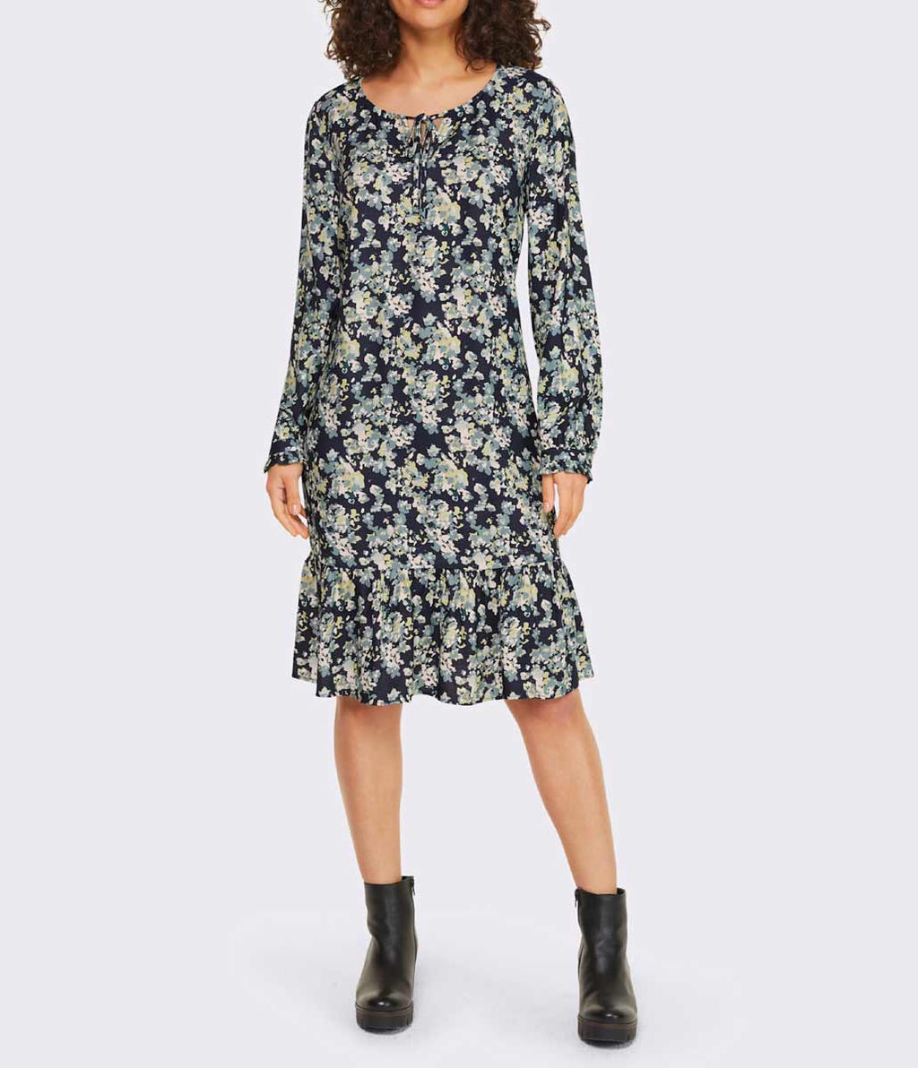 Платье, сине-зеленое - Linea tesini фото 5