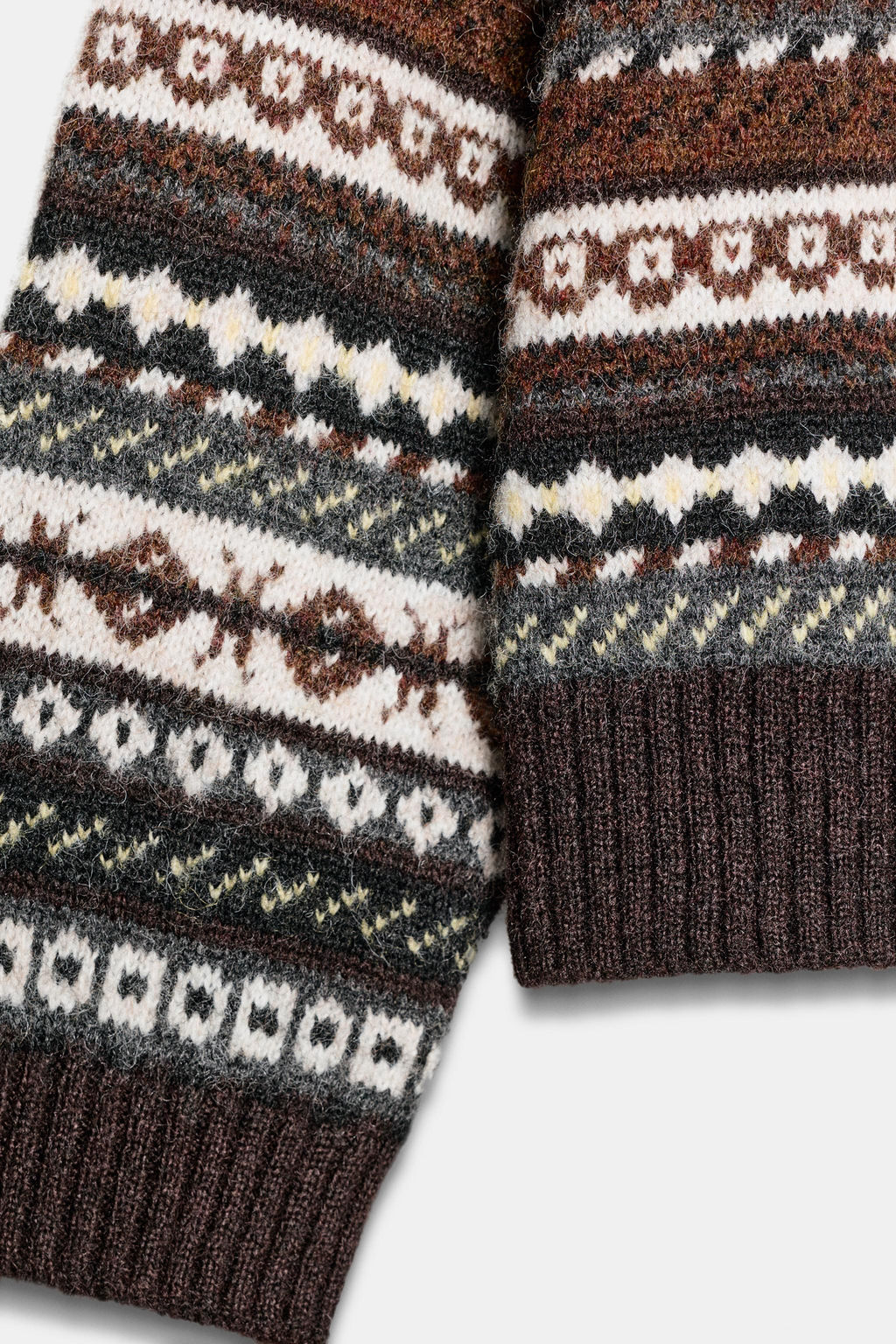JACQUARD KNIT JUMPER - Zara фото 8