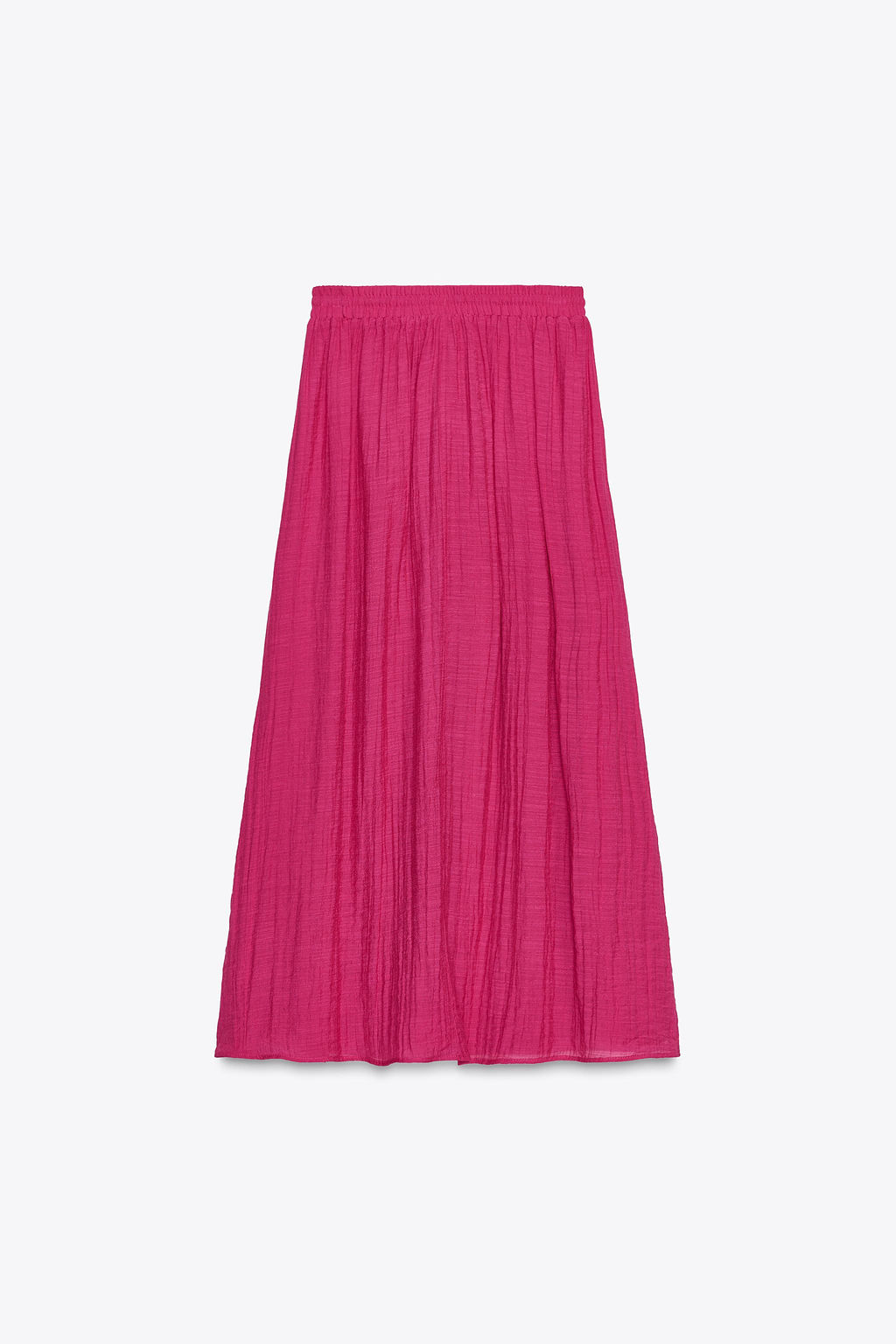 RUBBERISED PRINT MIDI SKIRT - Zara фото 13