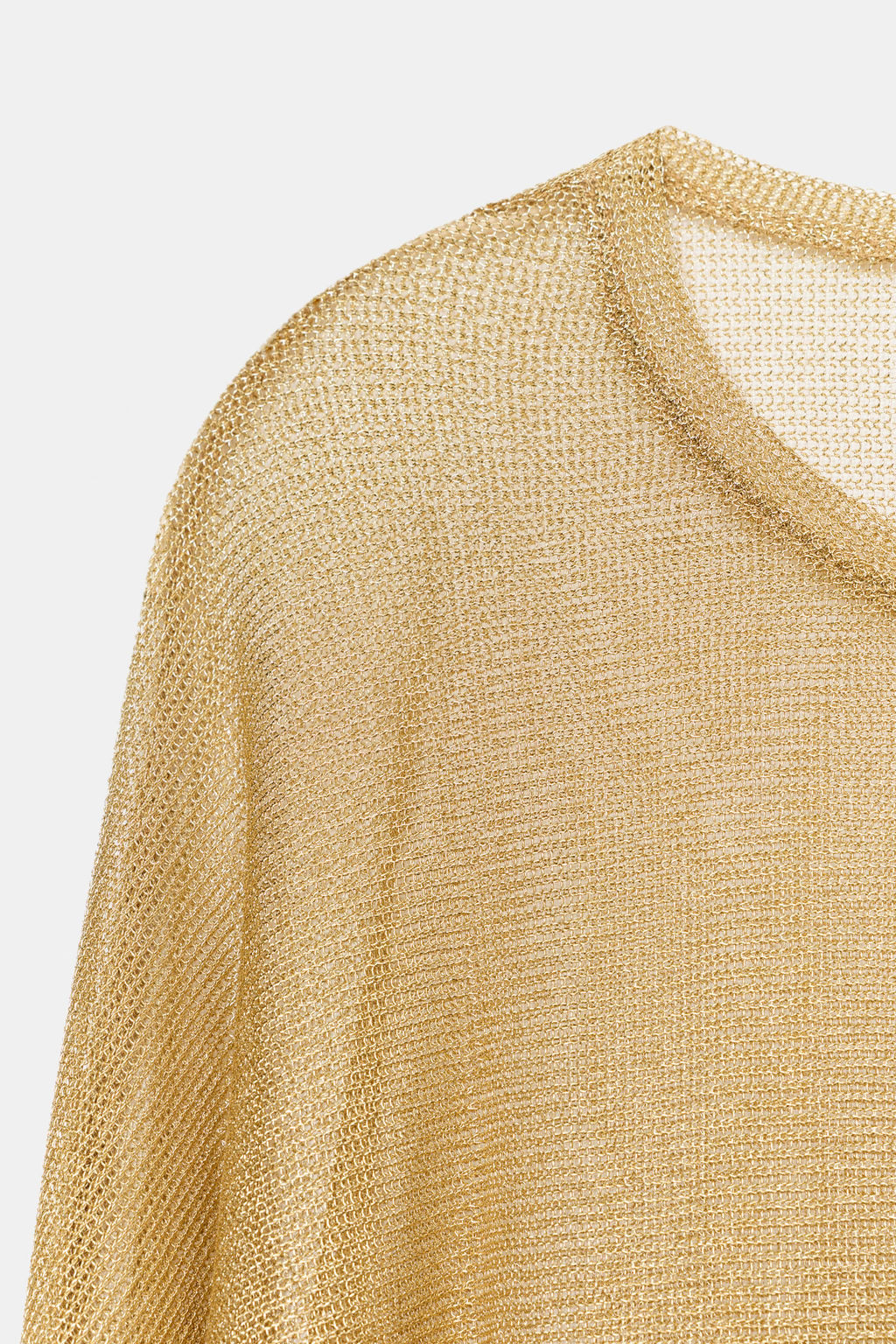 TOP HILO METALIZADO / Oro - Zara фото 8