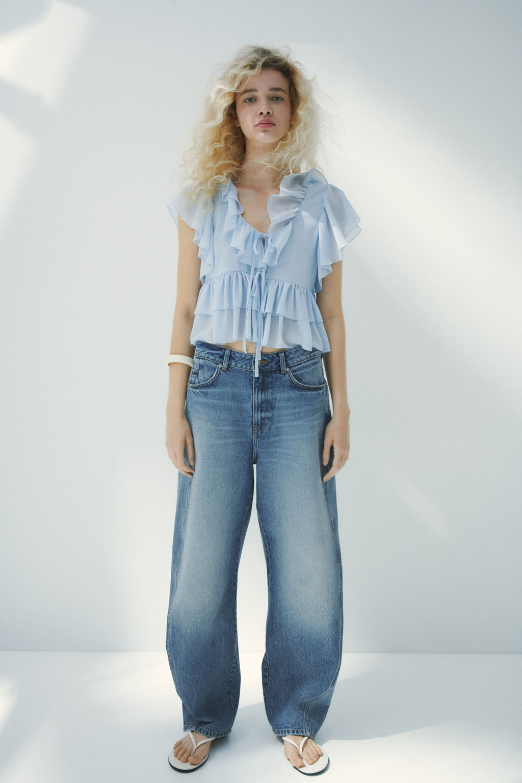 Barrel High Waist Jeans - H&m фото 14