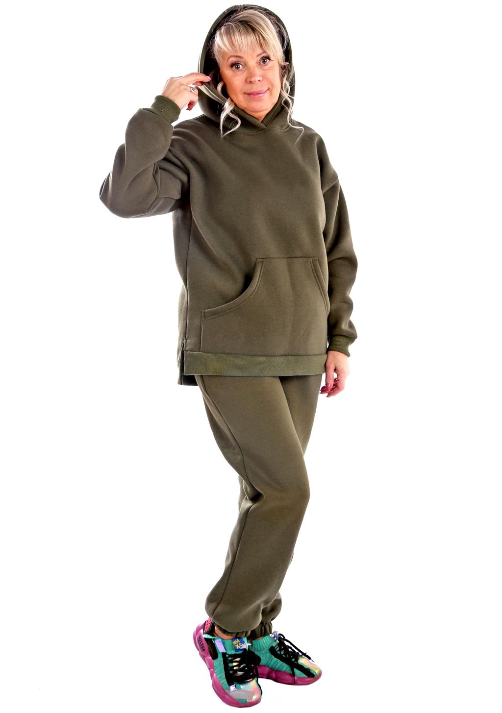 Костюм Флорис хаки - Марлен фото 2