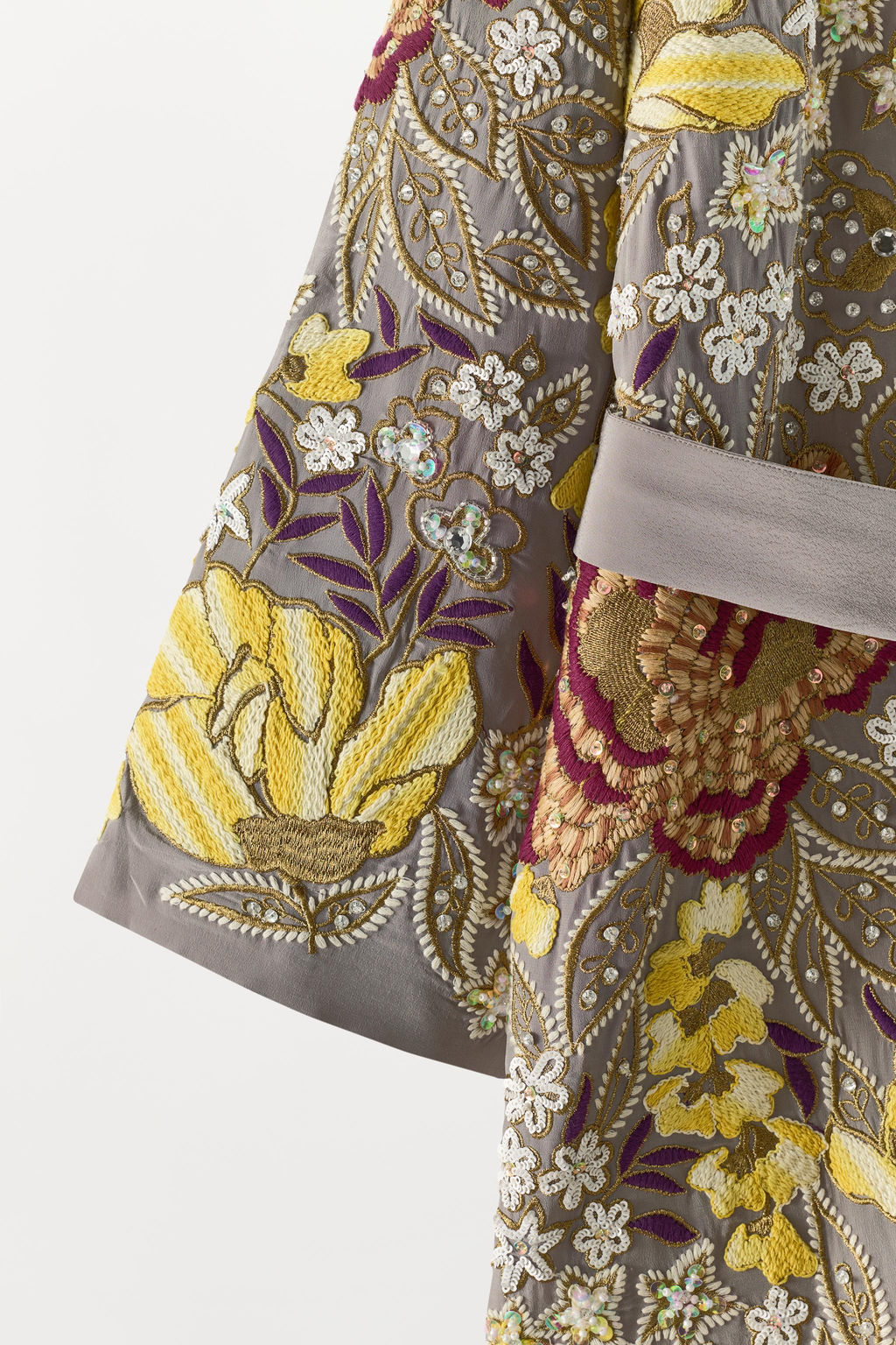 KIMONO BORDADOS FLORES ABALORIOS LIMITED EDITION / Multicolor - Zara фото 7