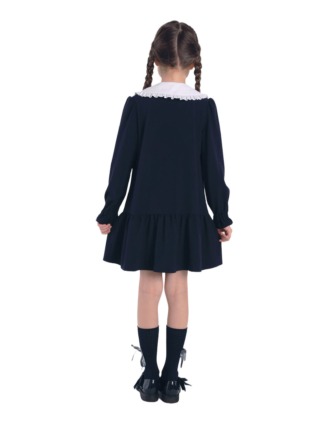 Школьное платье для девочки О77053 - Карамелли фото 3